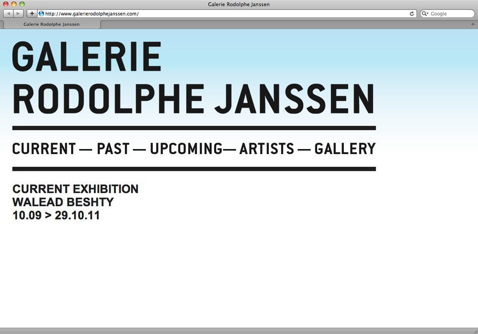 Galerie Rodolphe Janssen